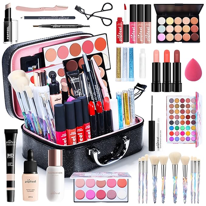 All-in-one Professional Makeup Set for Beginners or teen