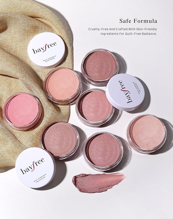 Multi Glow Balm, Cream Blush for Cheeks, Blush Balm Face Makeup, Radiant Finish, Hydrating, Creamy, Lightweight & Blendable Color, Face Makeup.63 Oz