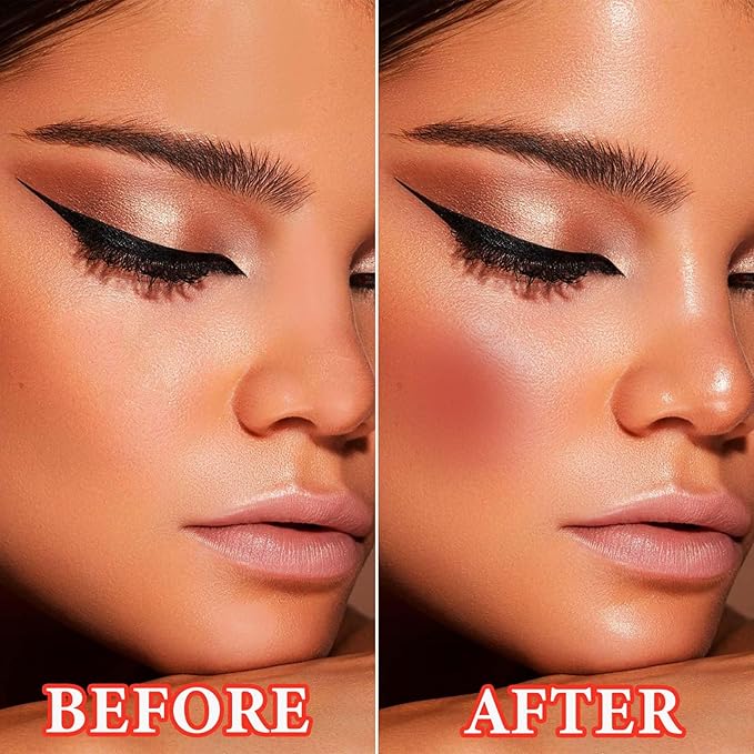 Cream Blush Stick for Cheeks & Eyes & for Women(#06)