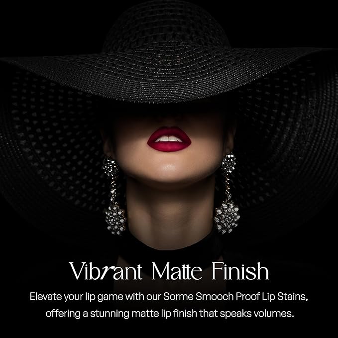 SORMÉ Smooch Proof Lip Stains with Matte Finish Long