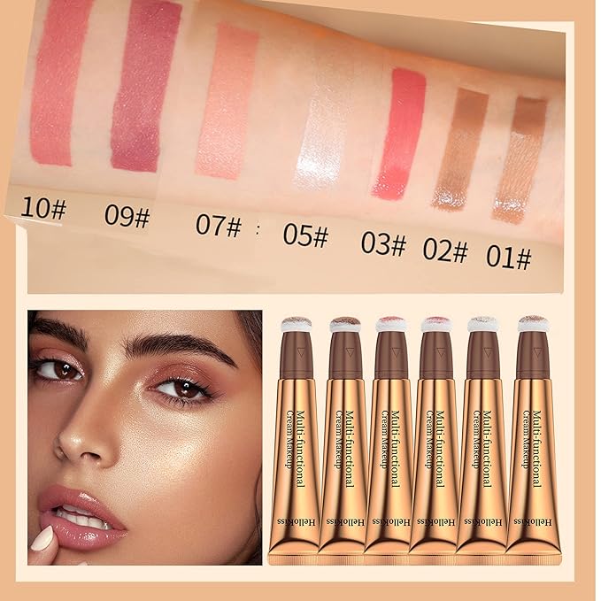 Liquid Blush Beauty Stick, Matte Face Blush with Stick(#03 Pink)