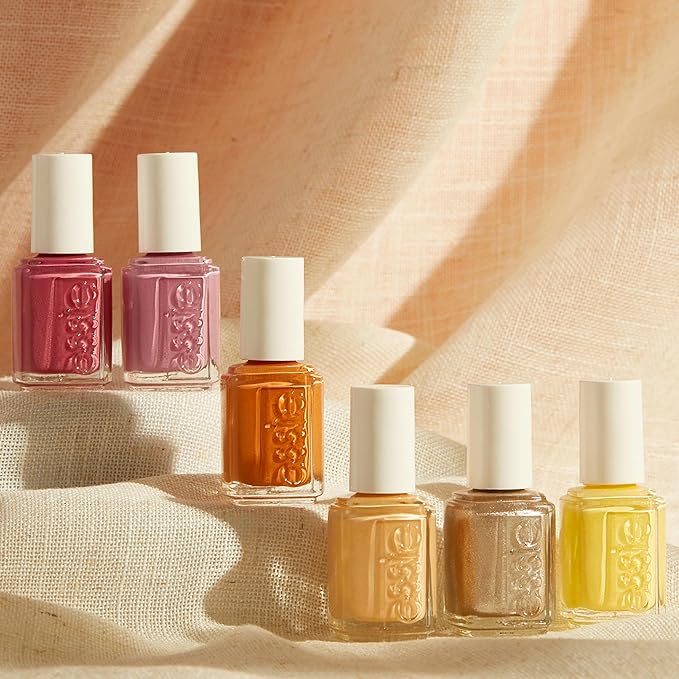 essie Nail Polish, Salon-Quality Neutral Nail Polish, Vegan, glisten to your heart, 0.46 fl oz