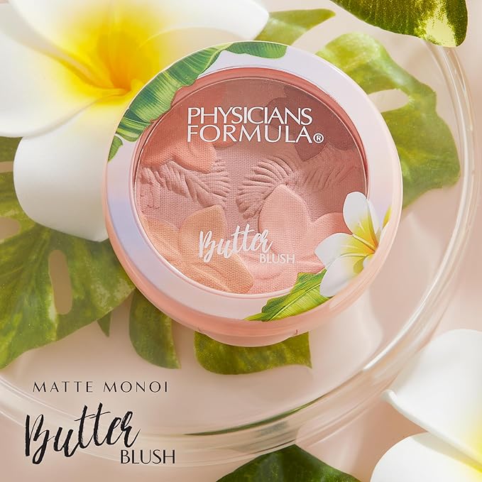 Physicians Formula Matte Monoi Butter Blush Makeup Powder,