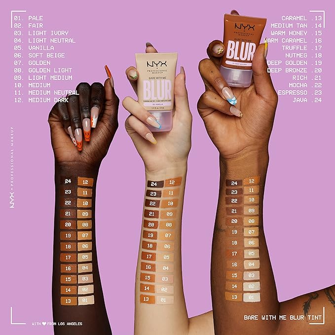 NYX PROFESSIONAL MAKEUP Bare With Me Blur Skin - Rich