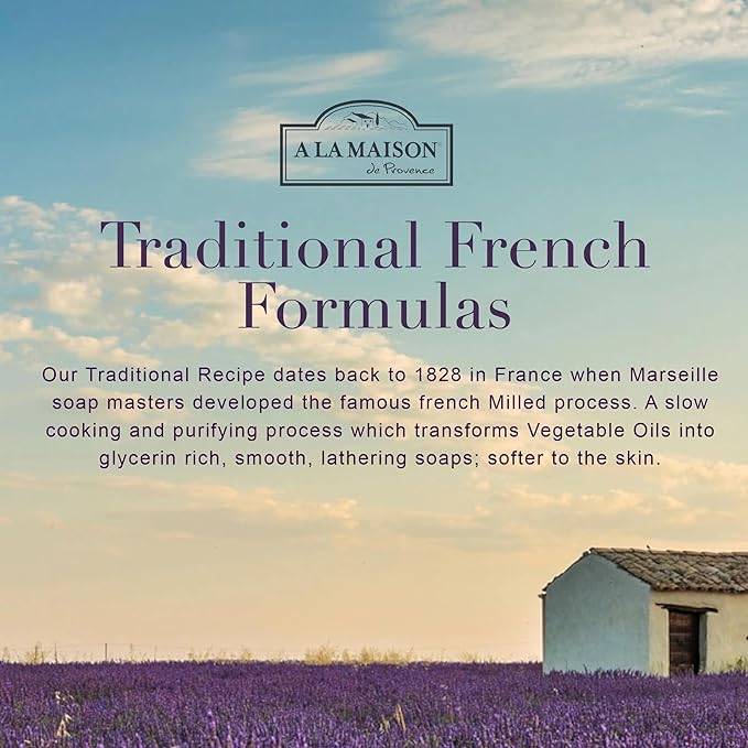 A LA MAISON French Liquid Hand Soap Refill, Provence Lemon - Natural Hand Wash Made with Essential Oils - Biodegradable, Plant-Based, Vegan, Cruelty-Free, Alcohol & Paraben Free (33.8 oz, 2 Pack)