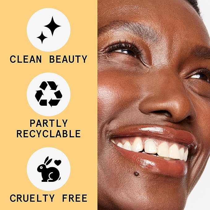 Beauty Pie Wondergloss Collagen Lip Oil + (Nude Nectar) – Hydrating, Plumping, Non-Sticky Gloss with Collagen AC Micro-Vectors & Cherry Oils