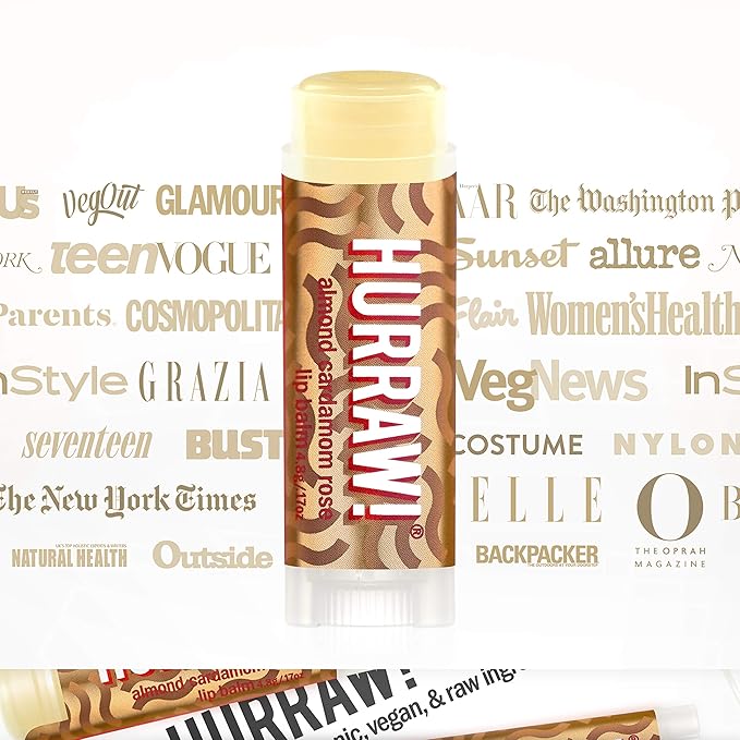 Hurraw! Almond, Cardamom, Rose (Vata) Lip