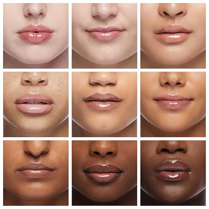 Hydrating Lip Glow Oil, Plumping Lip Gloss, Moisturizing Lip Oil Gloss, Transparent Moisturizing Lip Balm, Natural Lip Plumper, Lip Plumper Gloss Make Lips Fuller and Moisturizing