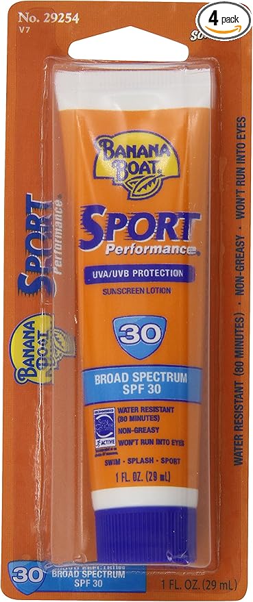 Banana Boat Sunscreen 30spf Carded, 1-Ounce Packages