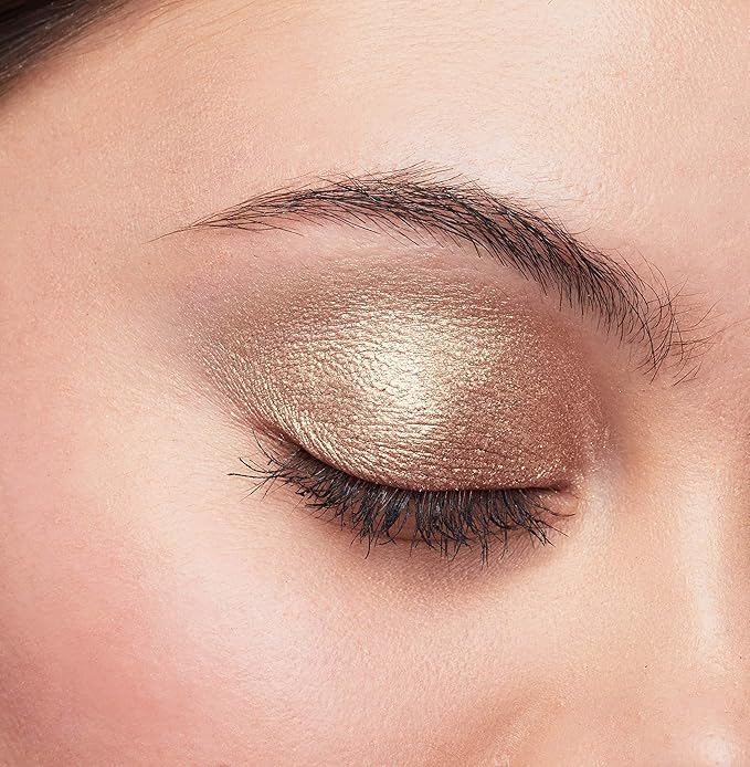 L'Oreal Paris Brilliant Eyes Shimmer Liquid Eye Shadow, Longwearing Lasting Shimmer, Crease Resistant, Flake-Proof, Precision Applicator, Quick Dry, Non-Greasy, Amber Sparkle, 0.1 oz.