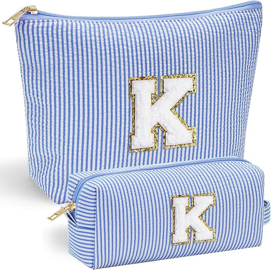 Yoolife initial makeup bag, travel