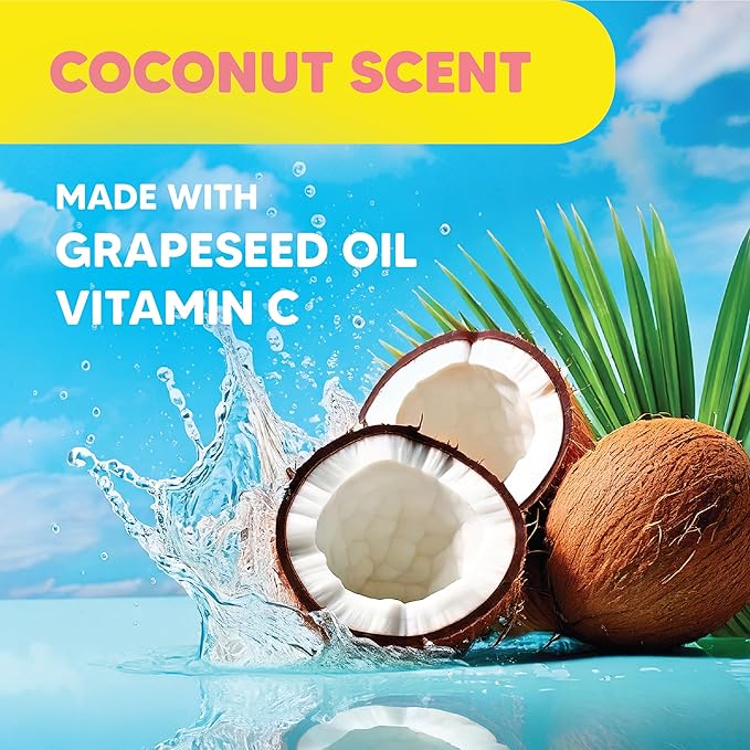 Onyx Professional Coconut Scented Nail Polish Remover with Nail File, 16 oz, Maximum Strength Soak Off Gel Polish Remover, Vitamin E & Grape Seed Oil Enriched Nourishing Formula