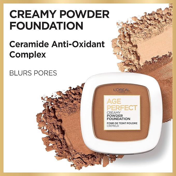 L'Oreal Paris Age Perfect Creamy Powder Foundation Compact,