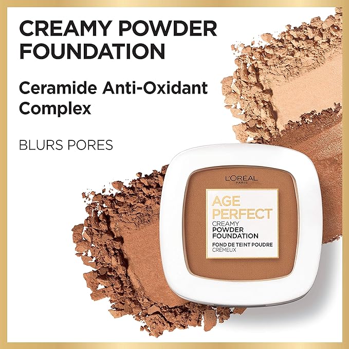 L'Oreal Paris Age Perfect Creamy Powder Foundation Compact,