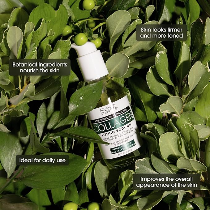 Advanced Clinicals Collagen Body Cream Moisturizer Hydrating