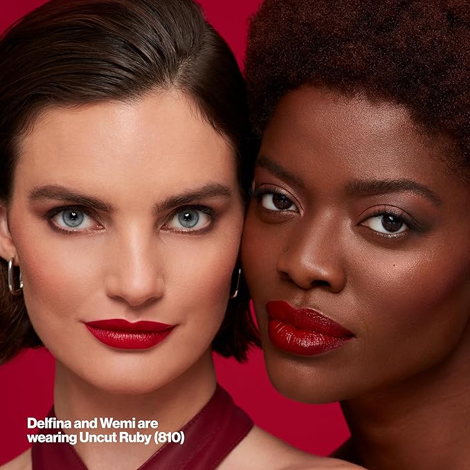 Revlon Super Lustrous Lipstick, Creamy Formula For Soft, Fuller-Looking Lips, Moisturized Feel, 811 Laidback Lilac, 0.15 oz