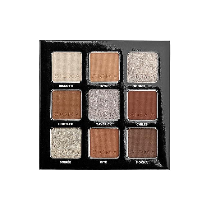 Sigma Beauty On-the-Go Eyeshadow Palette - Spicy -