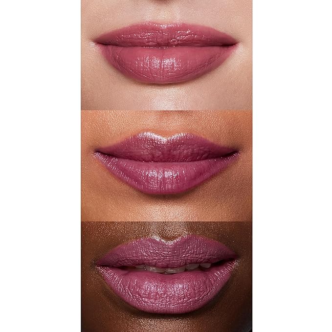 e.l.f. O Face Satin Lipstick, Richly Pigmented, Nourishing & Long-Lasting Creamy Lipstick, Infused With Jojoba, Vegan & Cruelty-Free, Effortless