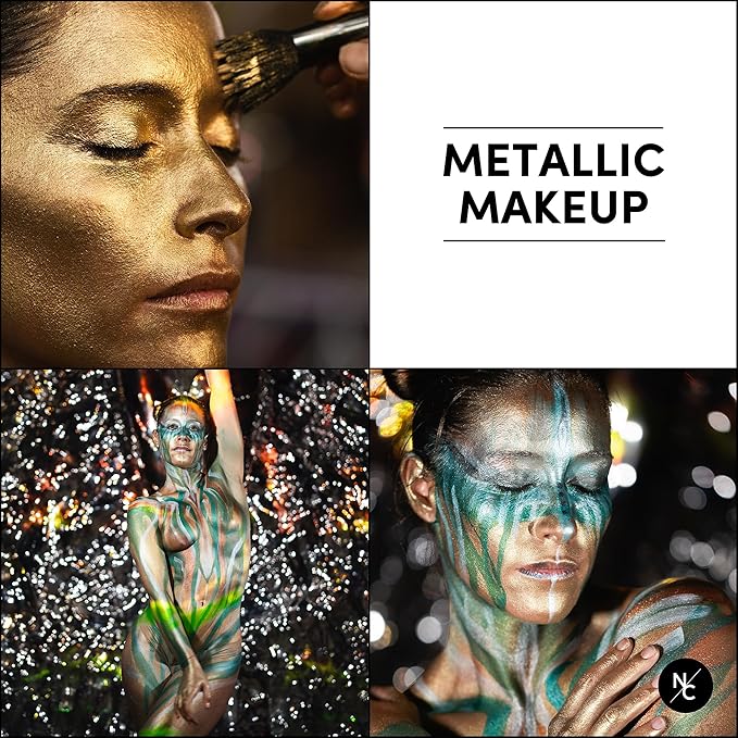 Metallic 12-Color Palette - Luxurious Water-Activated Makeup