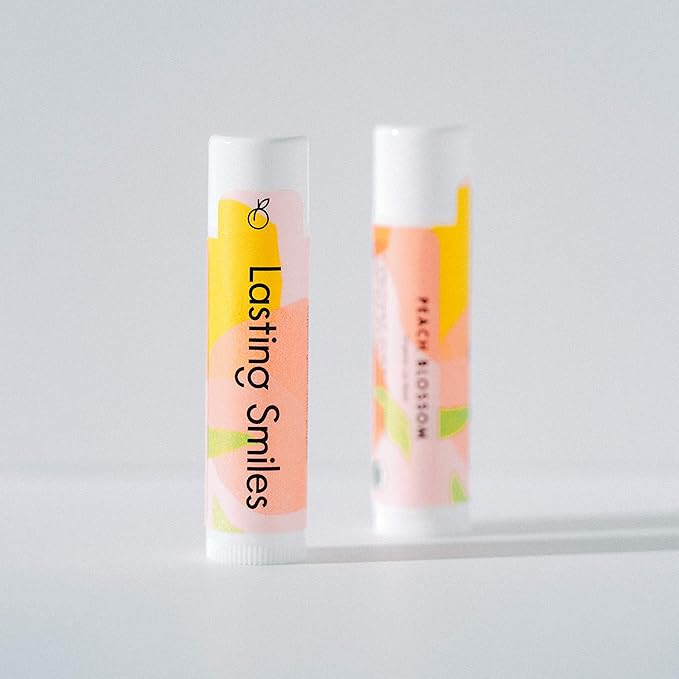 Organic Lip Balm - Peach Blossom Lips