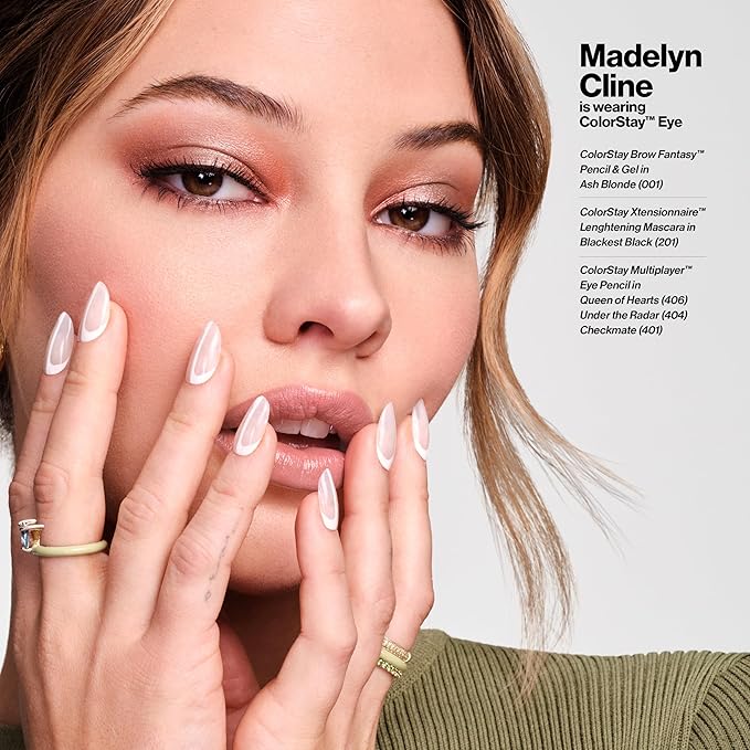 REVLON ColorStay Multiplayer Liquid-Glide Eye Pencil, Multi-Use Makeup With Blending Brush, Blends Then Sets, Creamy Texture, Waterproof, Smudge-proof, Longwearing, 403 Glitch Effect, 0.03 Oz