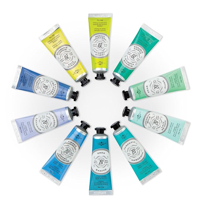 La Chatelaine 20% Shea Butter Hand Cream, Travel Size, Organic Argan Oil, Moisturizing, Nourishing, Extra-Rich Hand Lotion, Made in France, Paraben Free, 1 oz / 30ml (Shea)