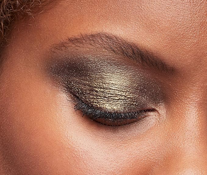 L'Oreal Paris Brilliant Eyes Shimmer Liquid Eye Shadow, Longwearing Lasting Shimmer, Crease Resistant, Flake-Proof, Precision Applicator, Quick Dry, Non-Greasy, Royal Onyx, 0.1 oz.